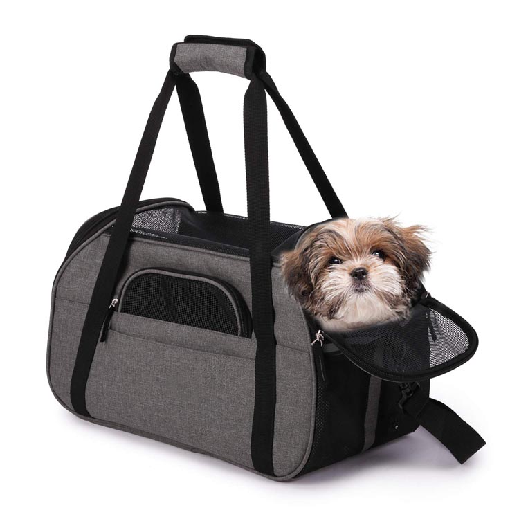 Multi Functional Soft Sided Pet Carrier Comfort for Airline Travel Pet Carrier Bag