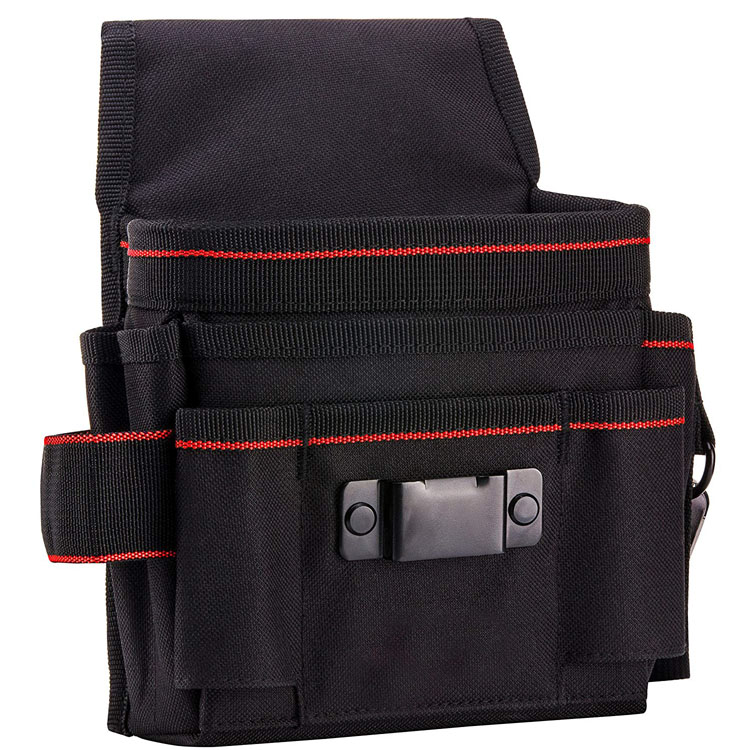 Heavy Duty Canvas Tool Pouch Bag with 7 Roomy Pockets