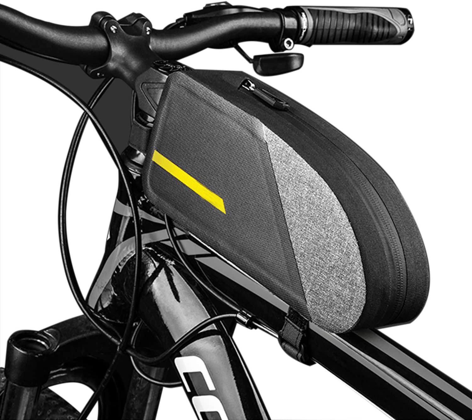 Waterproof Large Capacity Top Tube Bike Bag Bicycle Front Frame Bag Compatible