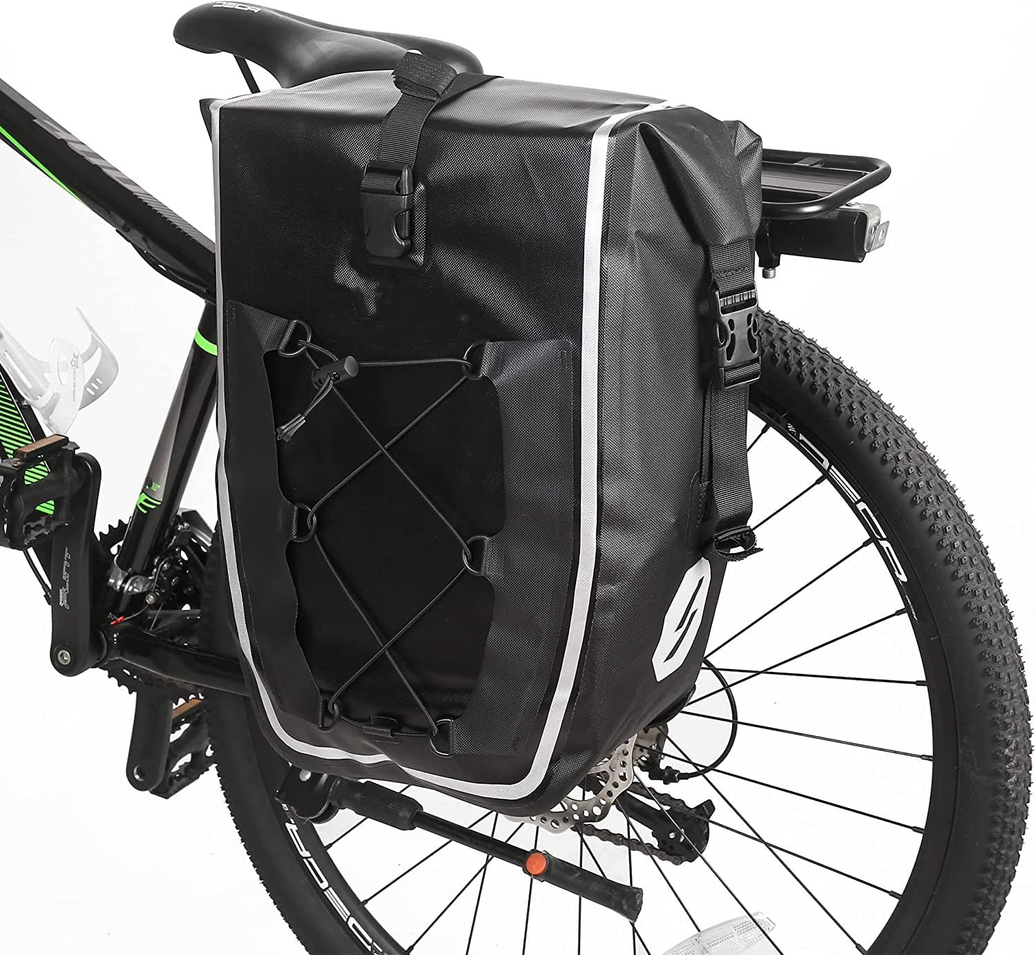 Bike Panniers Bicycle Rear Front Roller Panniers Bag Waterproof Front Rack for Road Mountain Riding