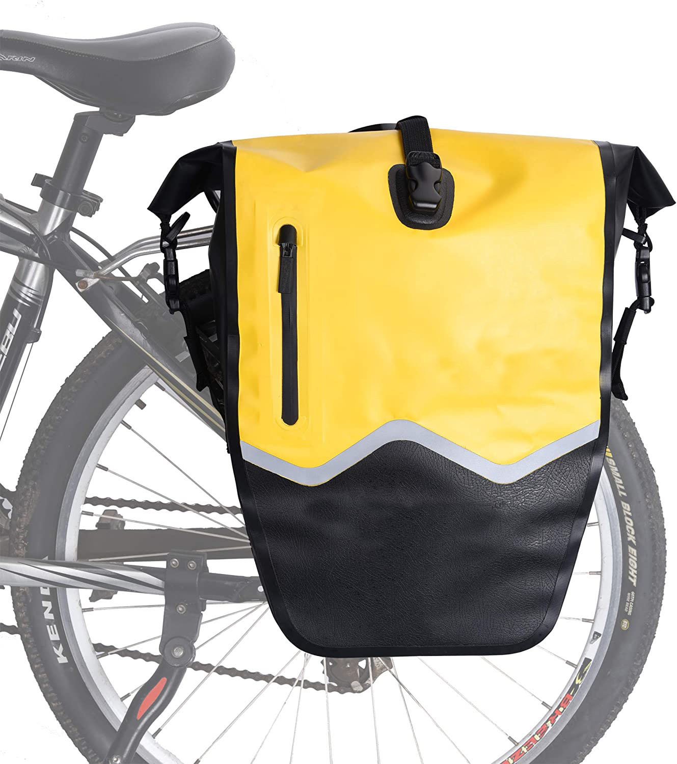 25L Bicycle Waterproof Pannier Bag Tank Bag Bicycle Rack Bag