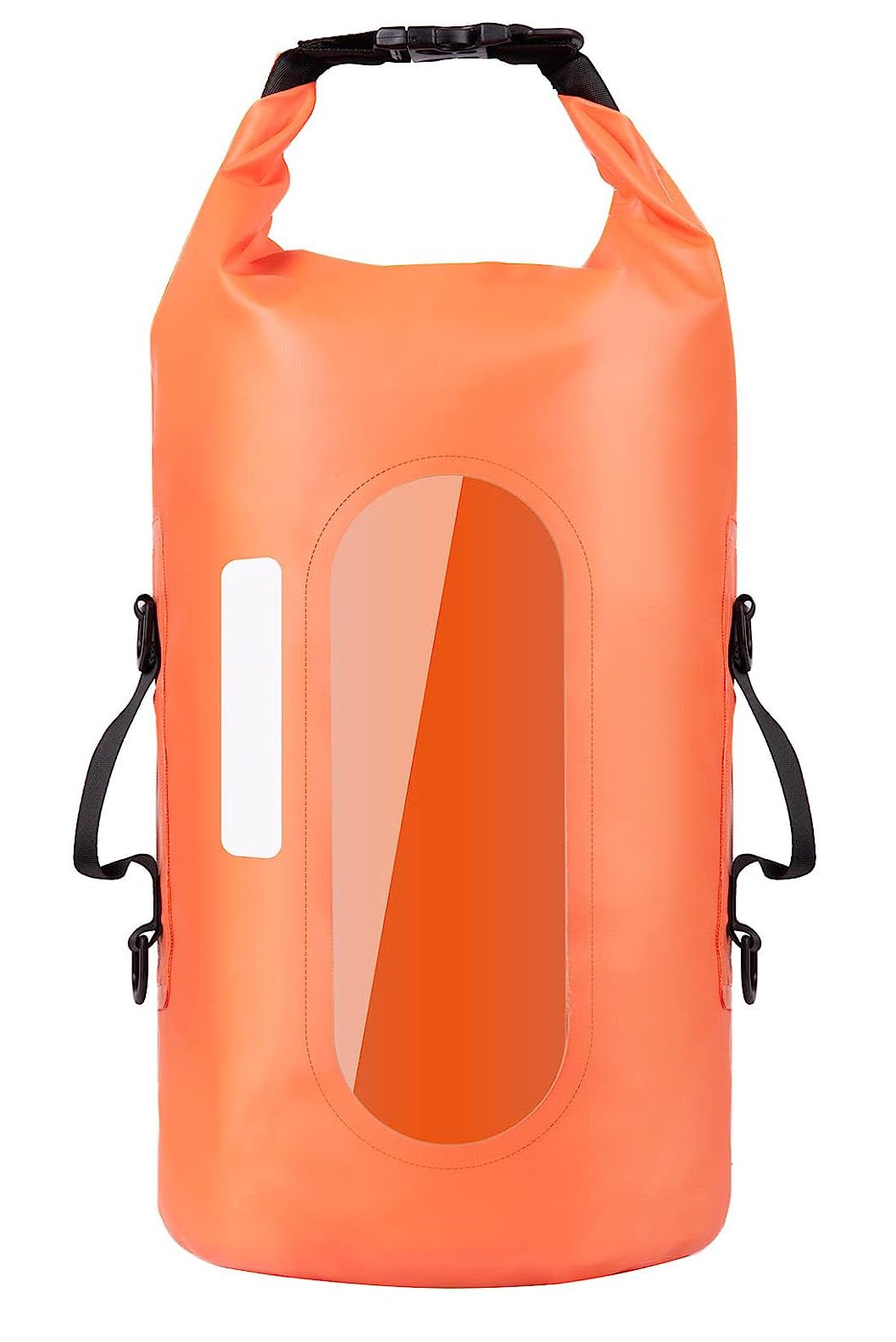 Floating Waterproof Dry Bag with Clear Window Roll Top Lightweight Dry Bag for Camping