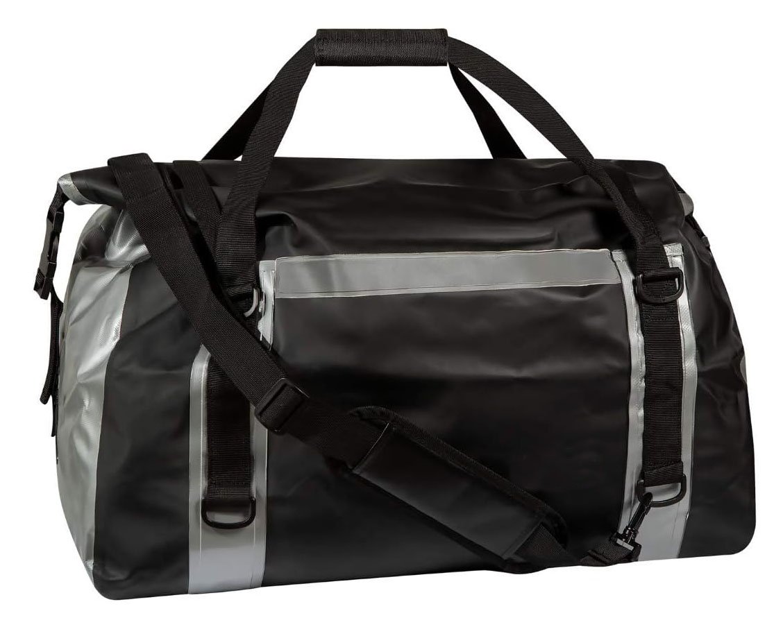 Waterproof Duffel Bag 60L Extra Large Heavy Duty Dry Duffle Bag with Durable Compression Straps 